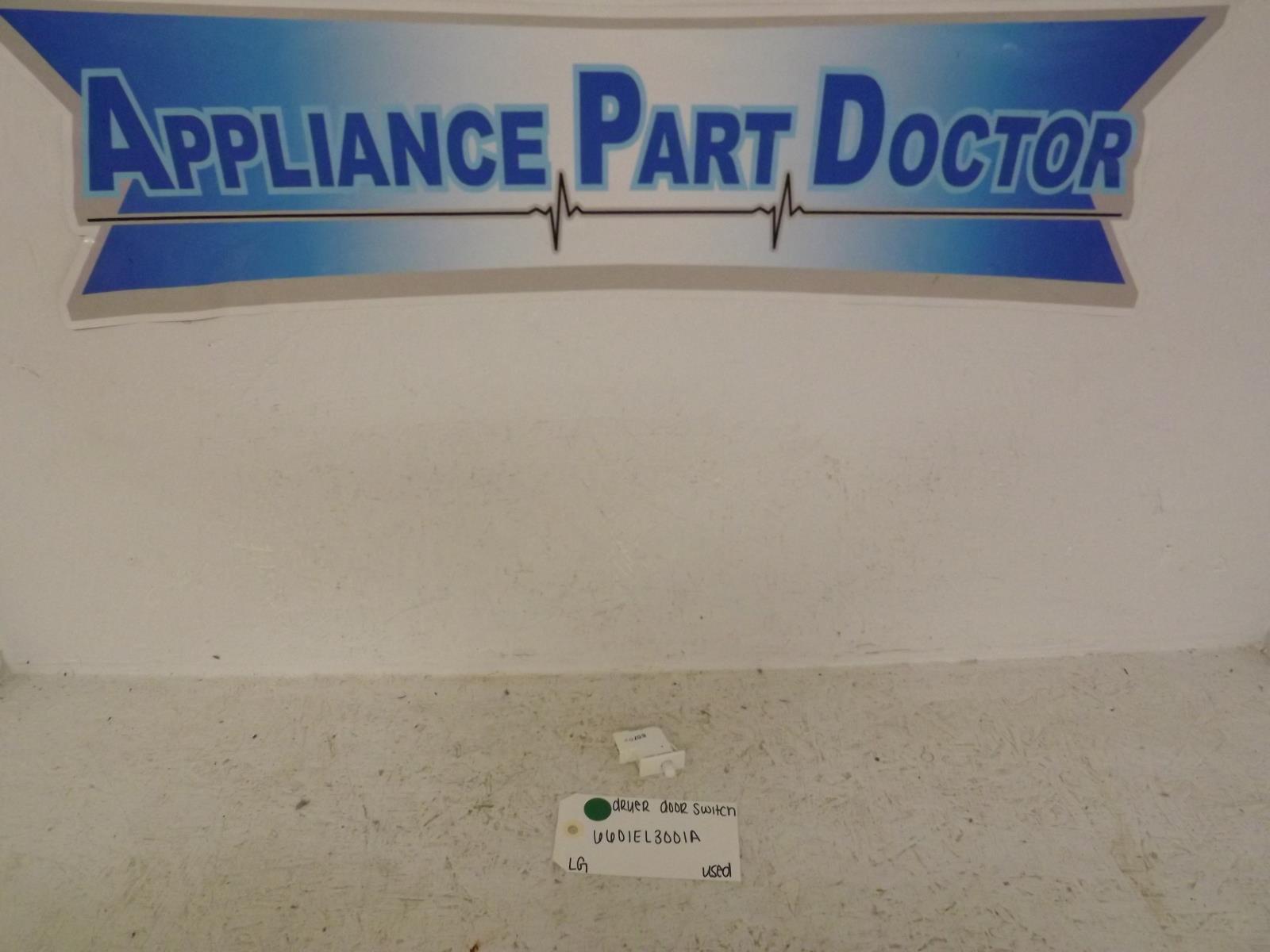 LG Dryer 6601EL3001A Door Switch Used LG Dryer 6601EL3001A Door Switch Used